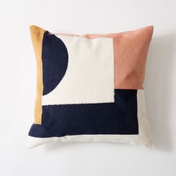 image-Modern Minimalist Cotton Geometric Pillowcase - Nordic 45x45cm