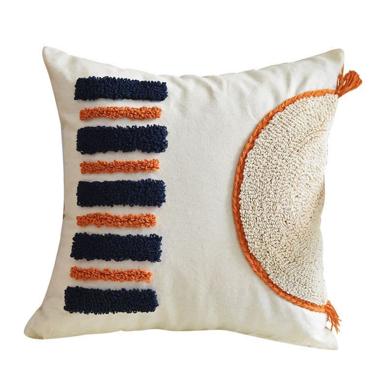 image-Montaigne Tufted Loop Pile Cushion Cover Cotton 30x50cm