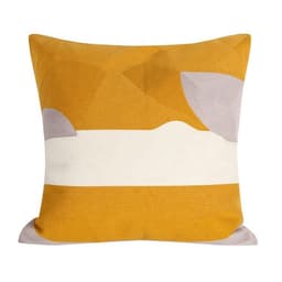 image-Embroidered Pillowcase 45x45cm Modern Simple Style Cushion Cover
