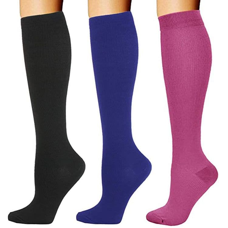 image-Compression Socks Men Women Breathable Running Sports Stockings