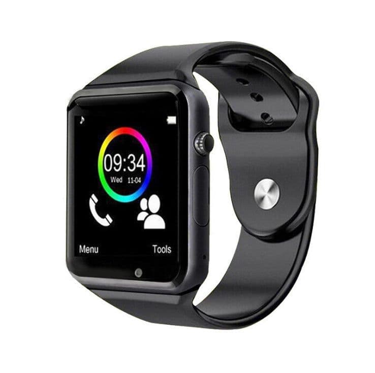 image-A1 Smart Watch Phone Bluetooth Touch Screen Multi-Language