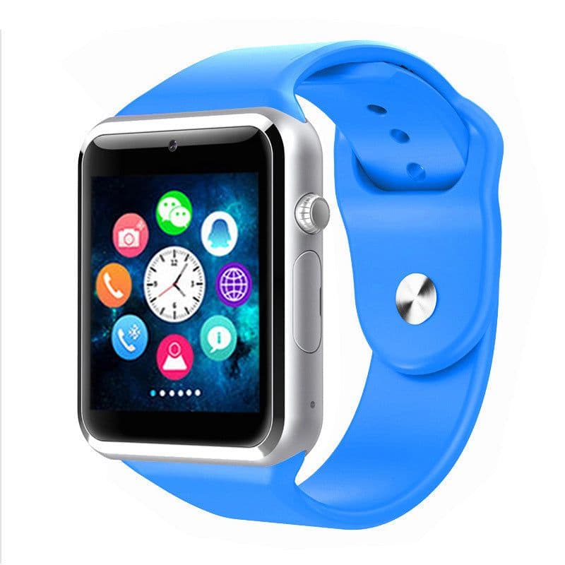 image-A1 Smart Watch Phone Bluetooth Touch Screen Multi-Language