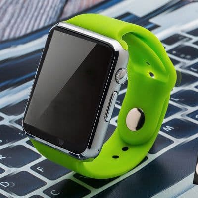 image-A1 Smart Watch Phone Bluetooth Touch Screen Multi-Language