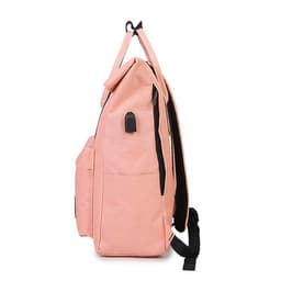 image-Canvas Backpack Convertible Shoulder Bag Travel School Bag