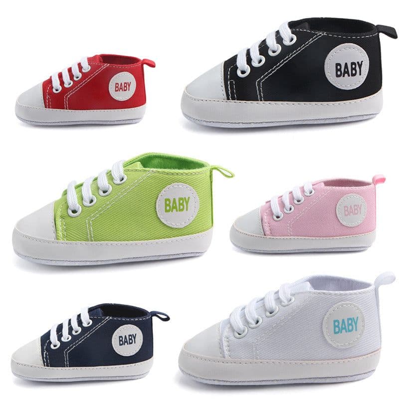 image-Baby Toddler Shoes Canvas Soft Non-Slip Sole Unisex 0284