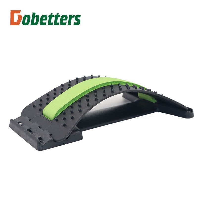 image-Lumbar Traction Device with Massage and Spine Correction Support