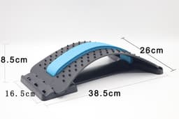 image-Lumbar Traction Device with Massage and Spine Correction Support