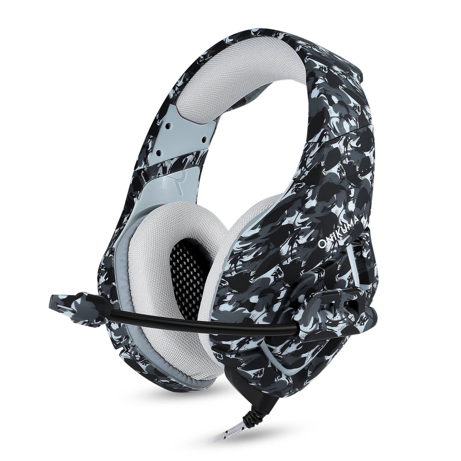 image-ONIKUMA K1 Gaming Headset Wired with Microphone USB 3.5mm