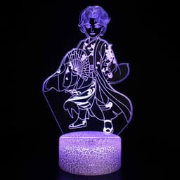 image-Among Us Gamepad 3D LED Night Light Remote Control Touch Desk Lamp