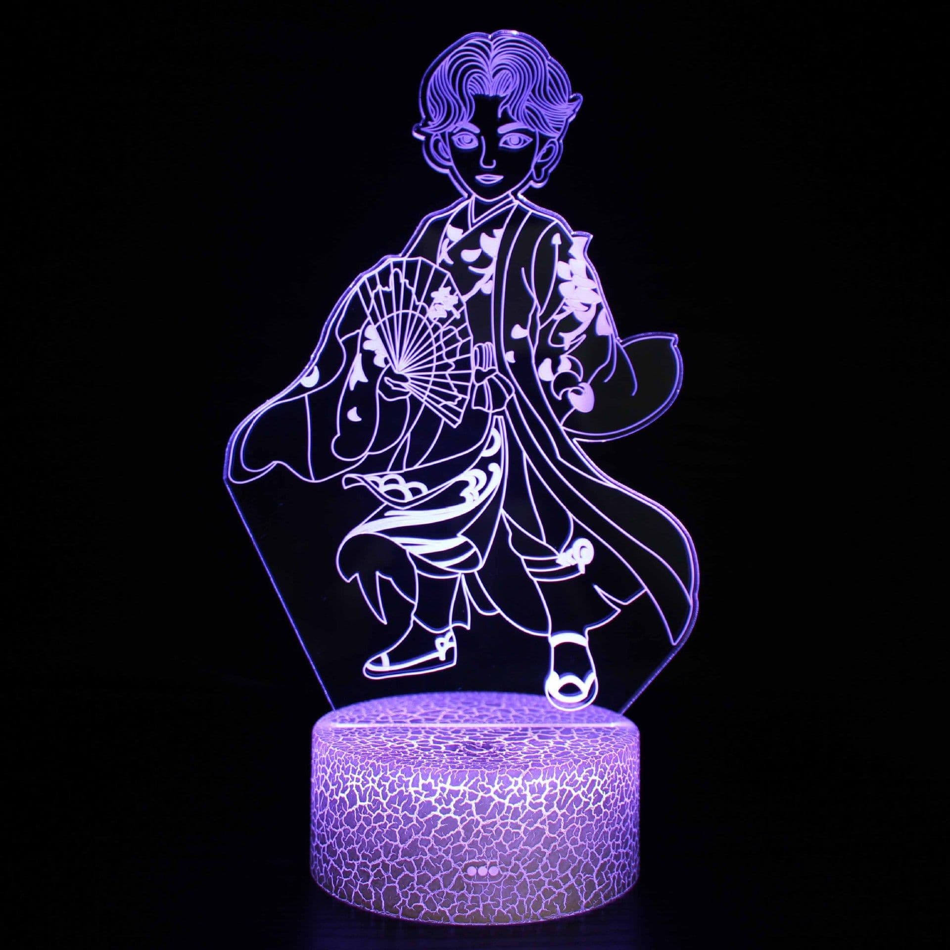 image-Among Us Gamepad 3D LED Night Light Remote Control Touch Desk Lamp