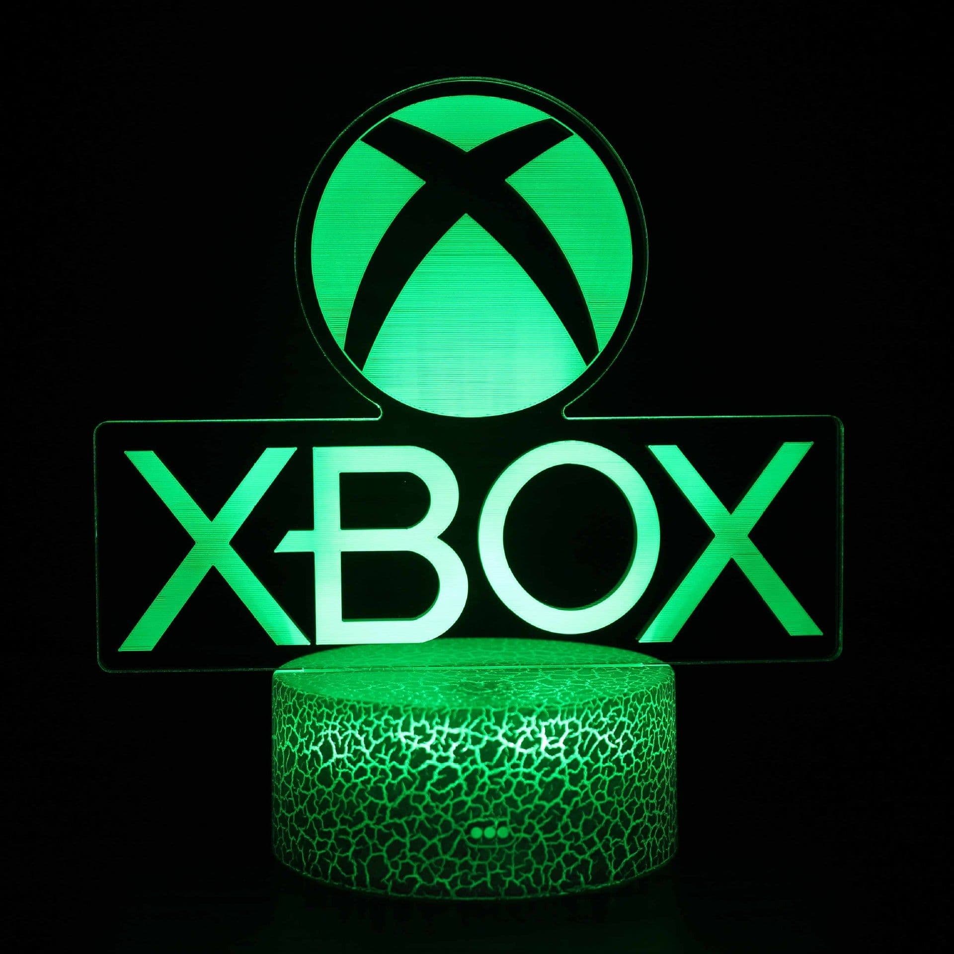 image-Among Us Gamepad 3D LED Night Light Remote Control Touch Desk Lamp