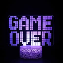 image-Among Us Gamepad 3D LED Night Light Remote Control Touch Desk Lamp