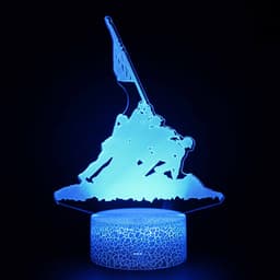 image-Among Us Gamepad 3D LED Night Light Remote Control Touch Desk Lamp