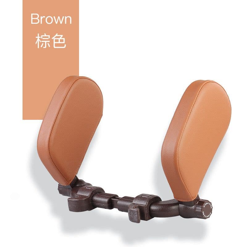 image-Car Headrest Neck Pillow U-Shaped Travel Sleep Support