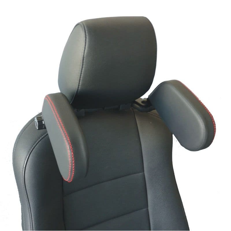 image-Car Headrest Neck Pillow U-Shaped Travel Sleep Support