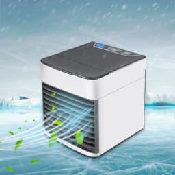 image-Portable USB Mini Air Cooler Fan ZJ01