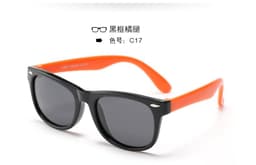 image-Boca Juniors Kids Polarized Sunglasses UV400 Silicone Frame