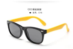 image-Boca Juniors Kids Polarized Sunglasses UV400 Silicone Frame