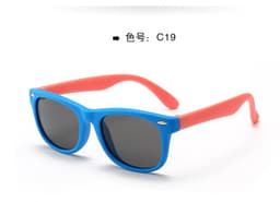 image-Boca Juniors Kids Polarized Sunglasses UV400 Silicone Frame