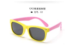 image-Boca Juniors Kids Polarized Sunglasses UV400 Silicone Frame