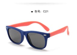 image-Boca Juniors Kids Polarized Sunglasses UV400 Silicone Frame