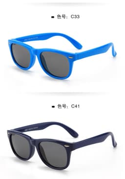 image-Boca Juniors Kids Polarized Sunglasses UV400 Silicone Frame