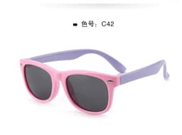 image-Boca Juniors Kids Polarized Sunglasses UV400 Silicone Frame