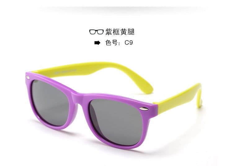 image-Boca Juniors Kids Polarized Sunglasses UV400 Silicone Frame