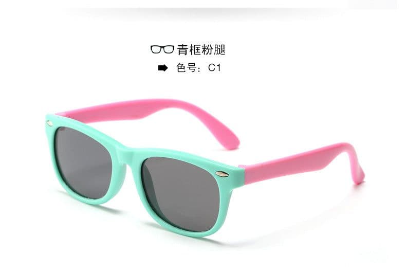 image-Boca Juniors Kids Polarized Sunglasses UV400 Silicone Frame