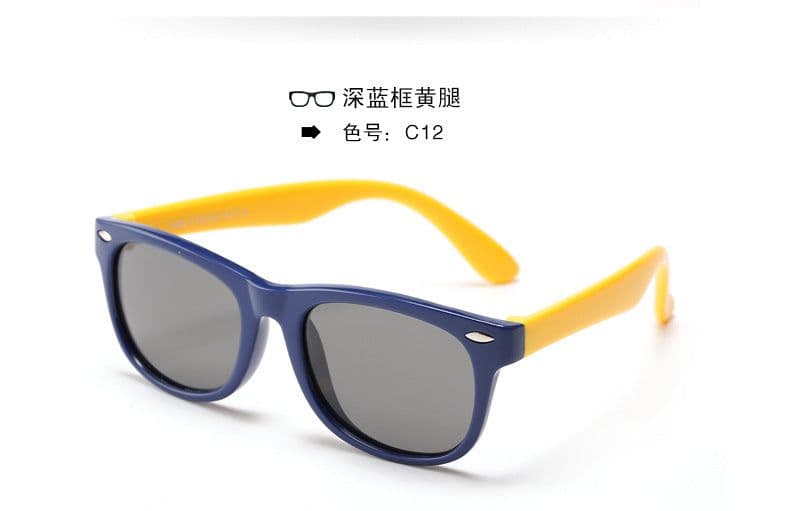 image-Boca Juniors Kids Polarized Sunglasses UV400 Silicone Frame