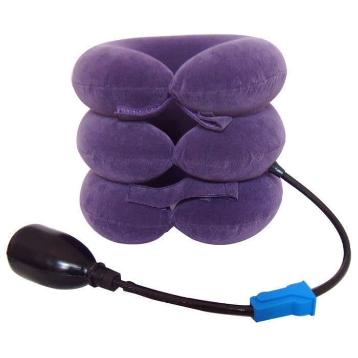 image-Cervical Traction Device Inflatable Neck Support Brace