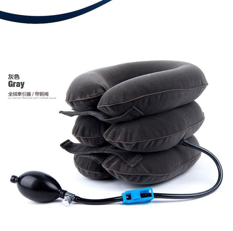 image-Cervical Traction Device Inflatable Neck Support Brace