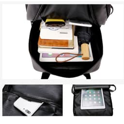 image-Yllgarbo Nylon Waterproof Travel Backpack 20-35L Anti-Theft Laptop Bag