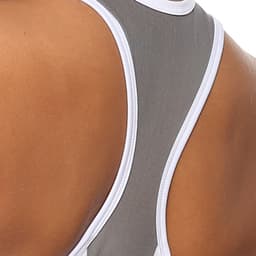 image-Women's Quick-Dry Mesh Back Sports Vest Polyester Workout Tank