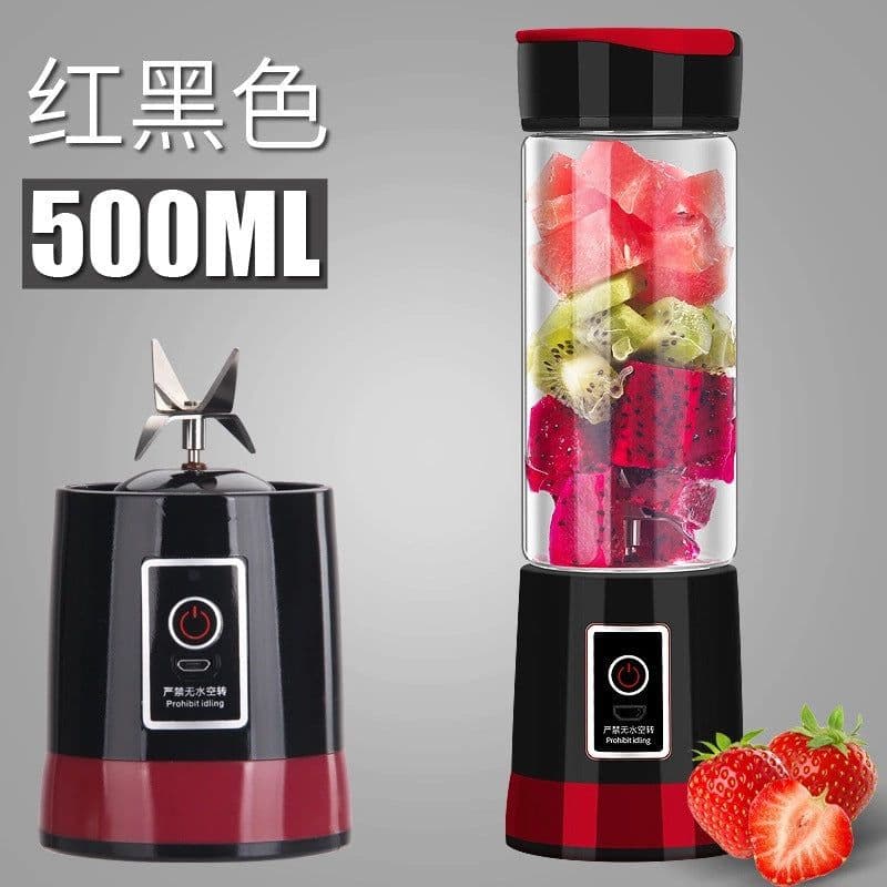 image-Portable Mini Electric Juicer Cup USB Rechargeable Fruit Mixer
