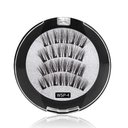 image-HUAPAN Magnetic False Eyelashes 3D Cross WSP-4