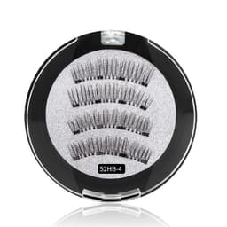image-HUAPAN Magnetic False Eyelashes 3D Cross WSP-4