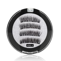 image-HUAPAN Magnetic False Eyelashes 3D Cross WSP-4