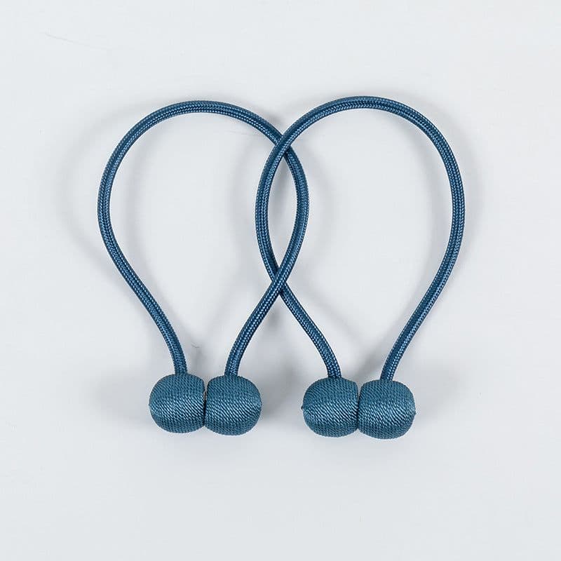 image-Magnetic Curtain Tieback Holder Ball Shape Window Decorative Buckle