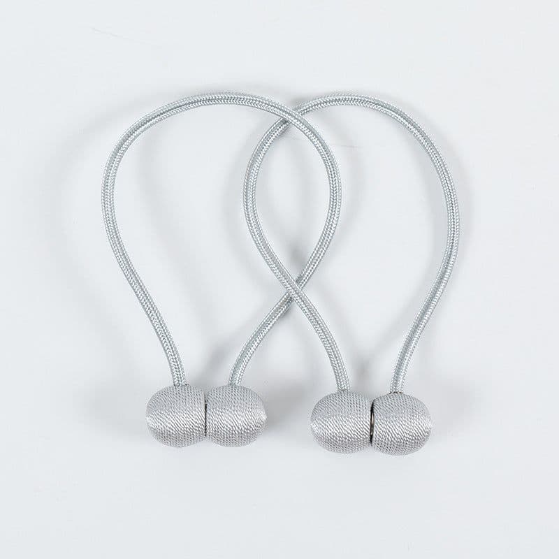 image-Magnetic Curtain Tieback Holder Ball Shape Window Decorative Buckle