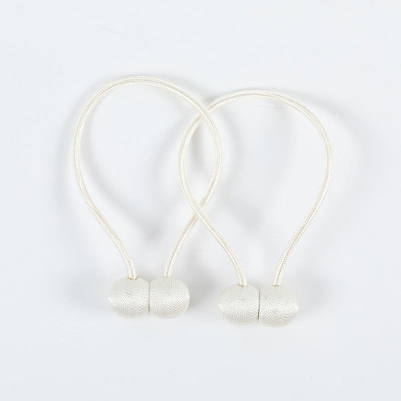 image-Magnetic Curtain Tieback Holder Ball Shape Window Decorative Buckle