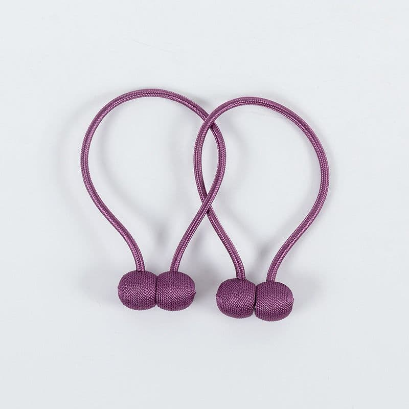 image-Magnetic Curtain Tieback Holder Ball Shape Window Decorative Buckle