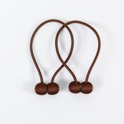 image-Magnetic Curtain Tieback Holder Ball Shape Window Decorative Buckle