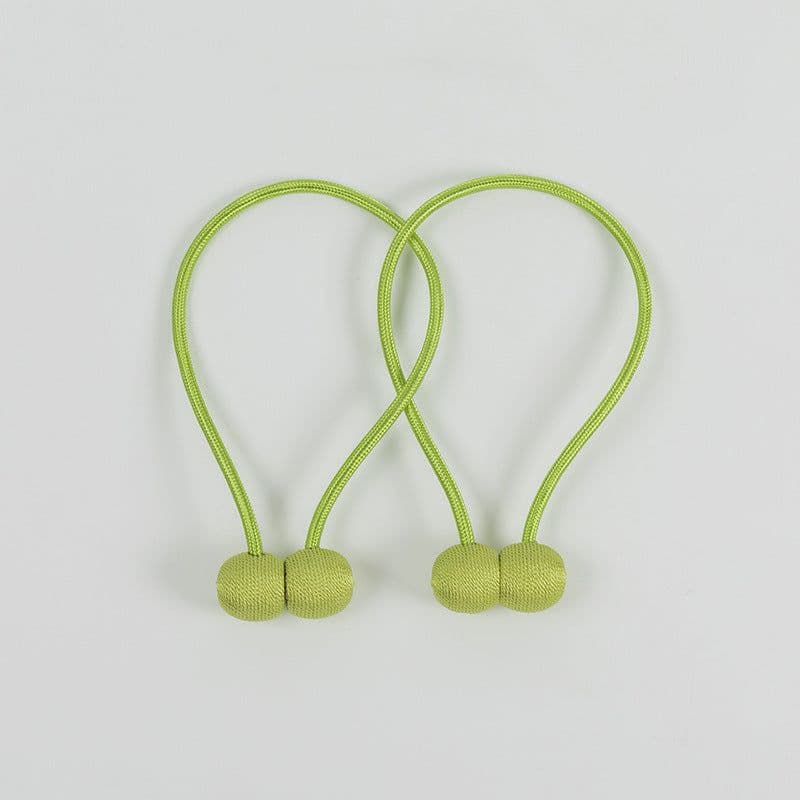 image-Magnetic Curtain Tieback Holder Ball Shape Window Decorative Buckle