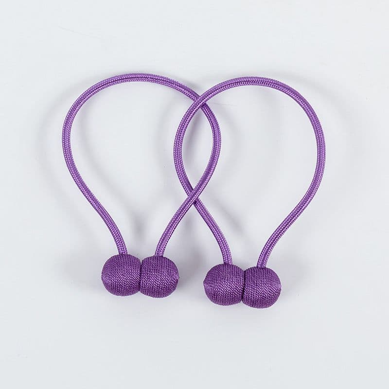 image-Magnetic Curtain Tieback Holder Ball Shape Window Decorative Buckle