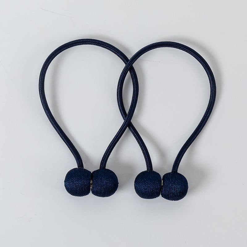 image-Magnetic Curtain Tieback Holder Ball Shape Window Decorative Buckle