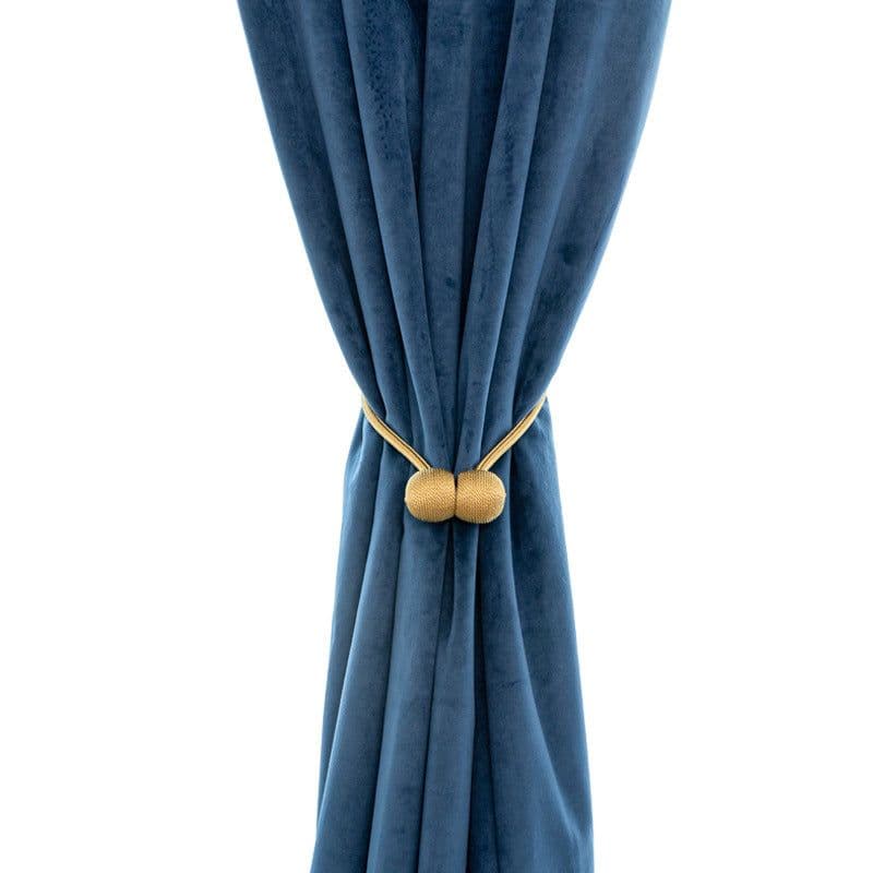 image-Magnetic Curtain Tieback Holder Ball Shape Window Decorative Buckle