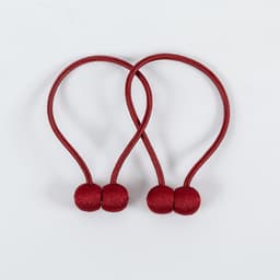 image-Magnetic Curtain Tieback Holder Ball Shape Window Decorative Buckle