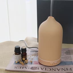 image-Ceramic Aroma Diffuser Humidifier with Air Purification 12W