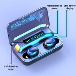 image-F9-6 Bluetooth Earbuds with Charging Case